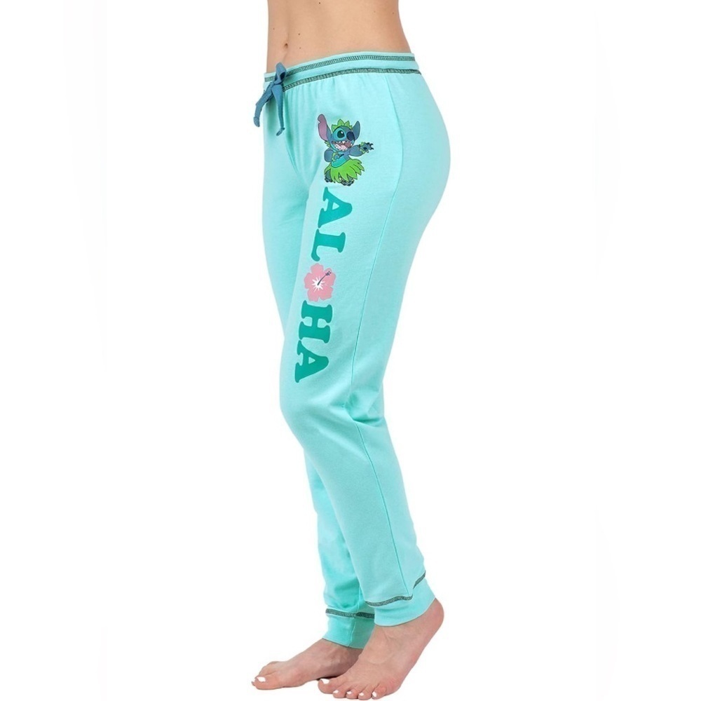 Disney Stitch, Mickey, Ariel, Rapunzel, or Evil Queen Women’s Sweatpants QTY 1